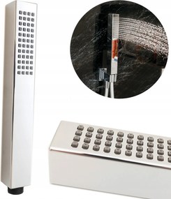 Modern Zuhanyfej Zuhanyhoz Karo Króm 1F Anti-calc SLU-40