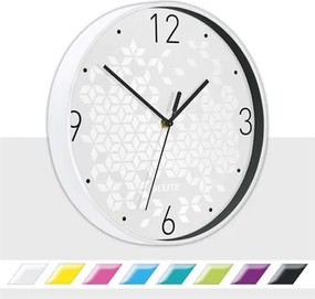 Falióra, 29 cm, LEITZ Wow, fehér (E90150001)