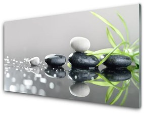Üvegkép Zen Spa Stones Grass 100x50 cm