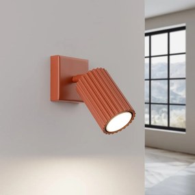Téglavörös fali lámpa Gleam – Nice Lamps