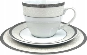 Reggeliző-kávézó Bogucice Agawa Platin 18 db-os