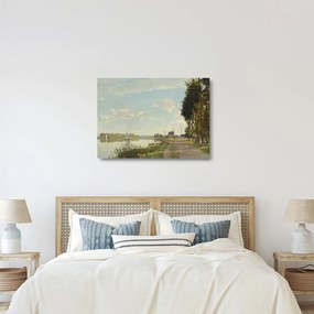 Üveg kép - Claude Monet, Argenteuil, reprodukciók (70x50 cm)