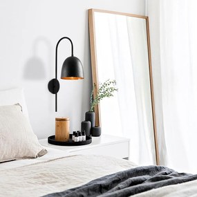 Fekete fali lámpa Tattoo – Opviq lights