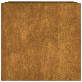 corten acél növénytartó 40x41x40 cm