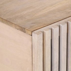 fehér tömör mangófa dohányzóasztal 100 x 55 x 40 cm