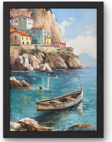 Poszter Házak a sziklán