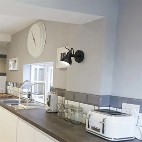 Searchlight 1541BK - Fali spotlámpa FOCUS 1xGU10/50W/230V fekete