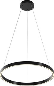 MAYTONI MOD058PL-L32BK RIM Modern Led Függesztett Lámpa Fehér, Fekete LED IP20