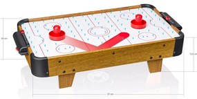 Népszerű 92224 Fából készült társasjáték - Airhockey