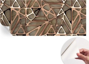 Design fali fotótapéta öntapadós geometrikus minta 250x104 cm