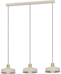 Eglo 900431 - Csillár zsinóron VALDIOLA 3xE27/40W/230V