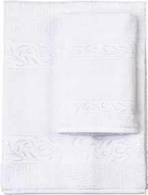 Frottír Pamut Törölköző Szett 60x105 40x55 CM