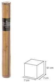 Natúr színű bambusz szőnyeg 60x90 cm – Casa Selección