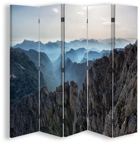 Gario Paraván Hegyi csúcsok Méret: 180 x 170 cm, Kivitelezés: Klasszikus paraván