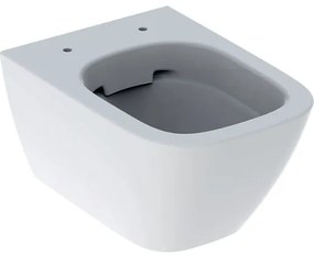 Wc Geberit Smyle Square fehér színben fényes felülettel hátsó kifolyással 500.379.01.1