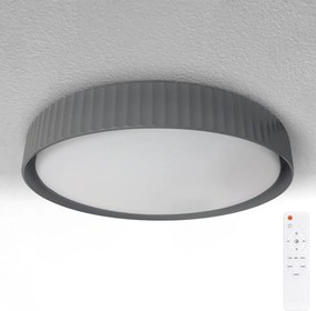 Brilagi -LED Dimmelhető mennyezeti lámpatest LUCIA LED/60W/230V Ø 59 cm szürke + távirányító