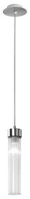 Kolarz 6009.30150 - Csillár zsinóron RAGGIO 1xE14/25W/230V ezüst
