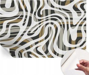 Fali fotótapéta előszoba konyhába Absztrakt vonalak 104x70 cm