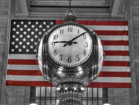 Poszter 40x30cm Emblematikus óra a Grand Central Terminal főcsarnokában, A