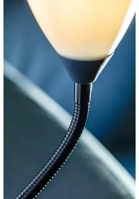 Lámpa Állólámpa BENFICA2, E27 max. 60W, E14 max.40W, műanyag + fém, fekete