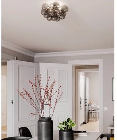 ByRydens 4200660-4505 - Mennyezeti lámpa GRANDE 3xG9/4W/230V füstös/fekete