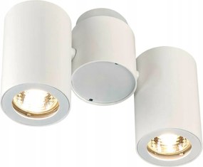 Slv Big White Enola_b, fali és mennyezeti lámpa, két izzóval, QPAR51, fehér