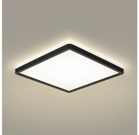 Brilagi - LED Fürdőszobai lámpa ULTRA SLIM LED/24W/230V 42x42 cm fekete IP54