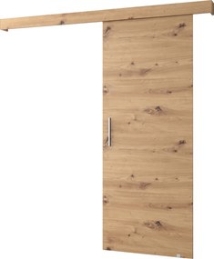 Tolóajtó, artisan tölgy/artisan tölgy/ezüst, SALDOR 90 1