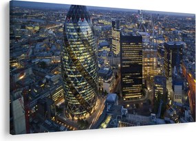 Kép - London esti panorámája (90x60 cm)