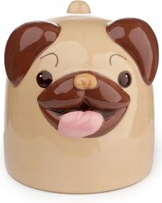 Kerámia Bögre Fordított Kutya Mopsz Kutya Szerelmeseinek