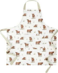 Pamut kötény Angus Highland Cow – Catherine Lansfield