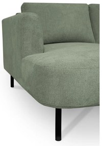 Zöld sarokkanapé (jobb oldali-U alakú) Hero – Scandic