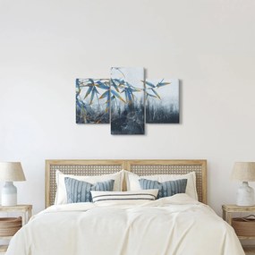 Kép - bambusz a falon (90x60 cm)