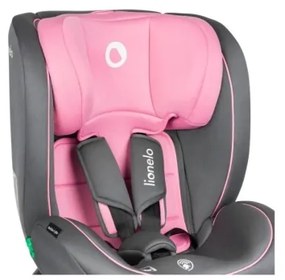 Lionelo BASTIAAN i-Size autósülés 40-150 cm szürke/rózsaszín