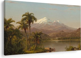 Kép - Frederic Edwin Church, Tamaca Palms, reprodukciók (90x60 cm)