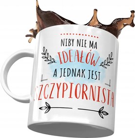 Bögre Csipkésnek Nincs Ideál Nyomtatott Fotóval