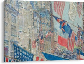 Kép - Childe Hassam, Allies day, reprodukciók (70x50 cm)