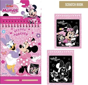 Disney Minnie Besties scratch képkarcoló és színező szett