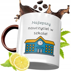 Bordó Bögre Pedagógusnapra Ajándék fényképes nyomattal