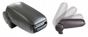 Könyöktámasz AUDI A4 (B6, B7) fém adapter, fekete, öko-bőr