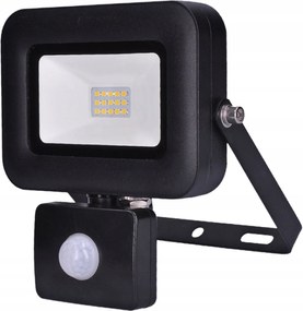 Solight Led spotlámpa Pro szenzorral, 10W, 920lm, hideg fehér, IP44