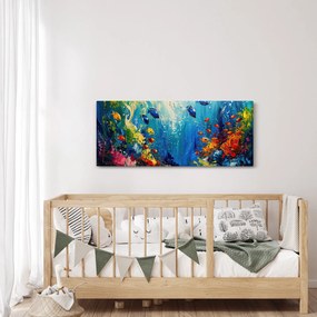 Kép - A víz alatti világ festése (120x50 cm)