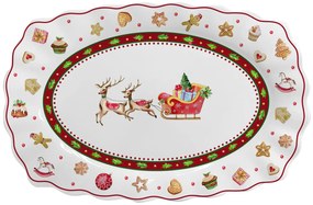 Mézeskalács karácsonyi tálca 30cm