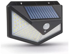 LED napelemes fali lámpa szenzorral LED/5W/5,5V IP65