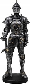 Dekorációs Lovag figura páncélban 39cm Ajándék Neki Katonaság