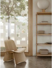 Natúr színű polcos állvány tölgyfa dekorral 105x170x40 cm Sukoya – Blomus