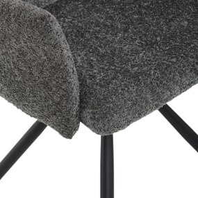 Étkezőszék szett visszahúzható mechanizmussalDCH-W1117 GREY2, 2 db