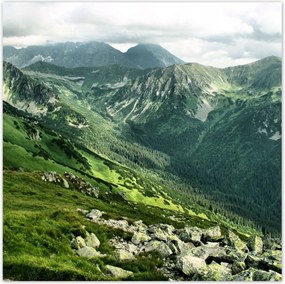 Poszterek 30x30 Tátra Lengyel hegyek Kilátás