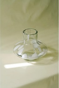 Üveg kézzel készített váza (magasság 28 cm) Glom – noo.ma