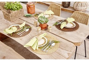 Rattan tányéralátét, ⌀ 36 cm - Tiseco Home Studio